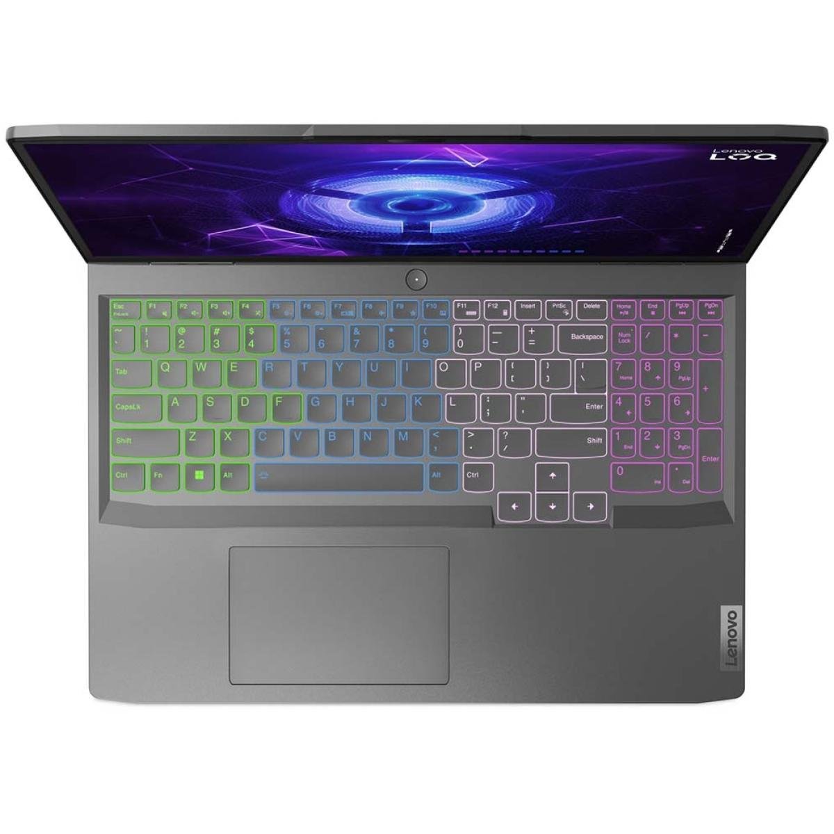 Lenovo NEW LOQ Gaming (2023) 12Gen i5-12450H , 8GB DDR5, 512GB SSD & RTX 2050 & 15.6" FHD IPS 144Hz Display With Original Mouse - Storm Grey - Image 7