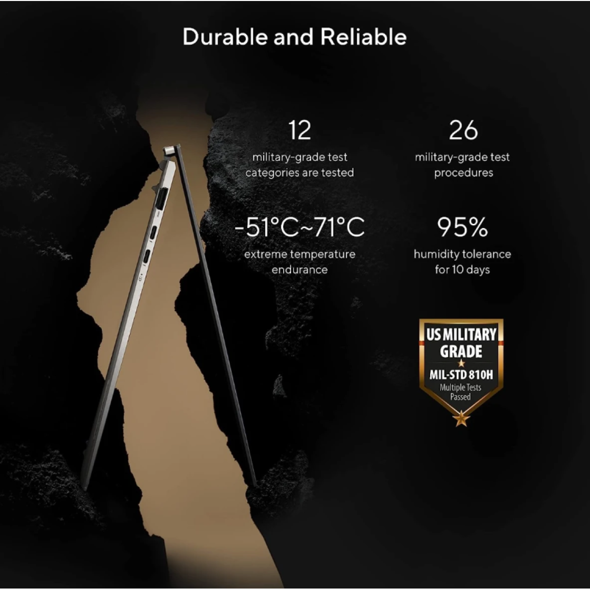 ASUS Zenbook s13 13.3 2.8K World’s Slimmest Laptop OLED Core i7-1355U -512GB SSD M.2 13th Generation Basalt Grey Aluminum - Windows Hello / Windows 11 Home - Image 5