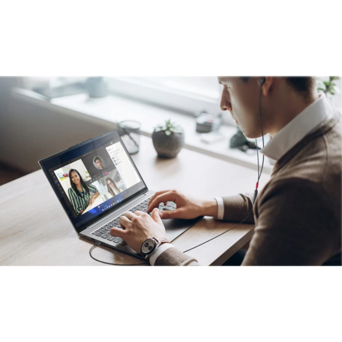 Laptop Lenovo ThinkBook 16 G7 IML Intel Core Ultra 7 155H MaxTurbo 16Cores Integrated AI Boost 16GB DDR5 (Customized) 512GB M.2 16" FHD+ IPS 300nits & Toploader - Image 7