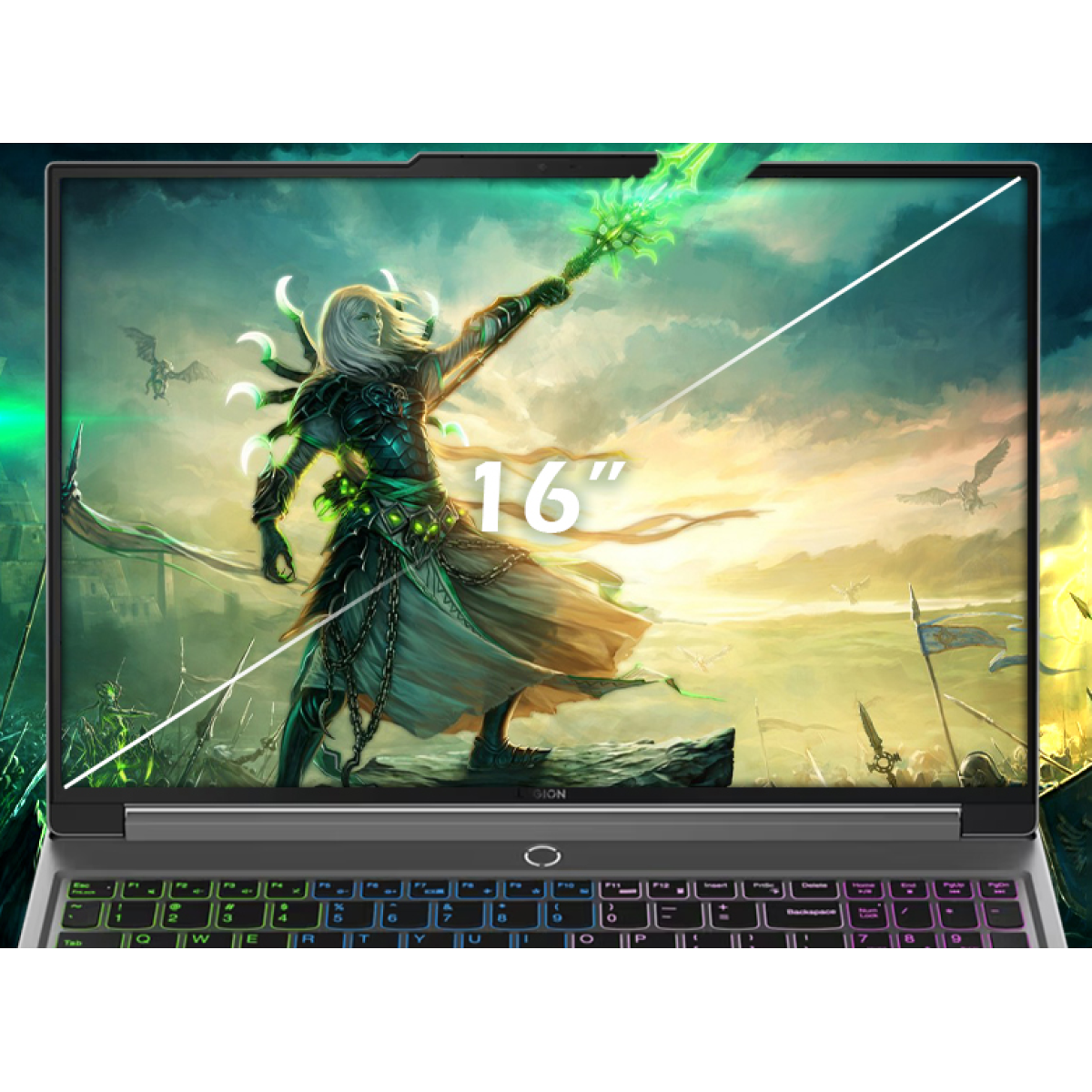 New Laptop Lenovo Legion Pro 7 |Intel® Core™ i9-14900HX, 24Cores RTX 4090 16GB & 16-inch 2.5K 240Hz Display W/ 4 Switchable Keycaps + Gaming Speed Mouse Pad M - Eclipse Black - Image 3