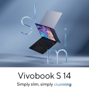 Laptop ASUS VivoBook S14 Super Light with Big Battery Core Ultra 7 256V Processor Intel® AI Boost 16GB LPDDR5X 1TB SSD 14" 3K OLED 120Hz - Neutral Black