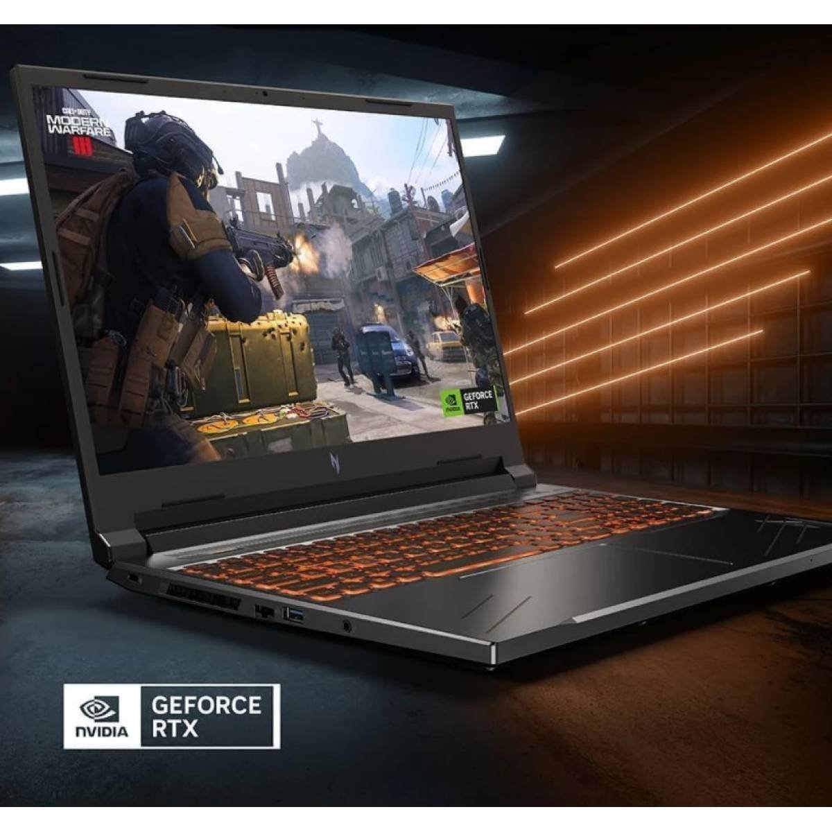 Laptop Acer Nitro V 16 ANV16-71 14TH GEN Intel® Core i7-14650HX 5.20 GHz NVIDIA GeForce RTX 4060 8GB 16GB DDR5 16" IPS ComfyView FHD+ 165Hz Display - Image 4