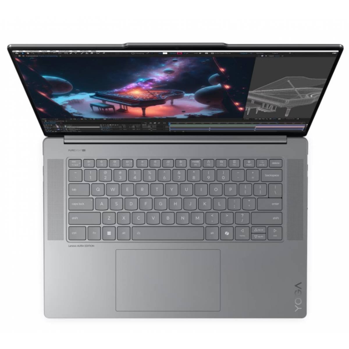 Laptop Lenovo Yoga Slim 7 15ILL9 Intel Core Ultra 7 258V Intel® Evo™ Platform 32GB LPDDR5x-8533 1TB SSD Intel Arc Graphics 140V 15.3" 2.8K WQXGA+ (2880x1800) OLED 500nits - Windows® 11 Home - Image 7