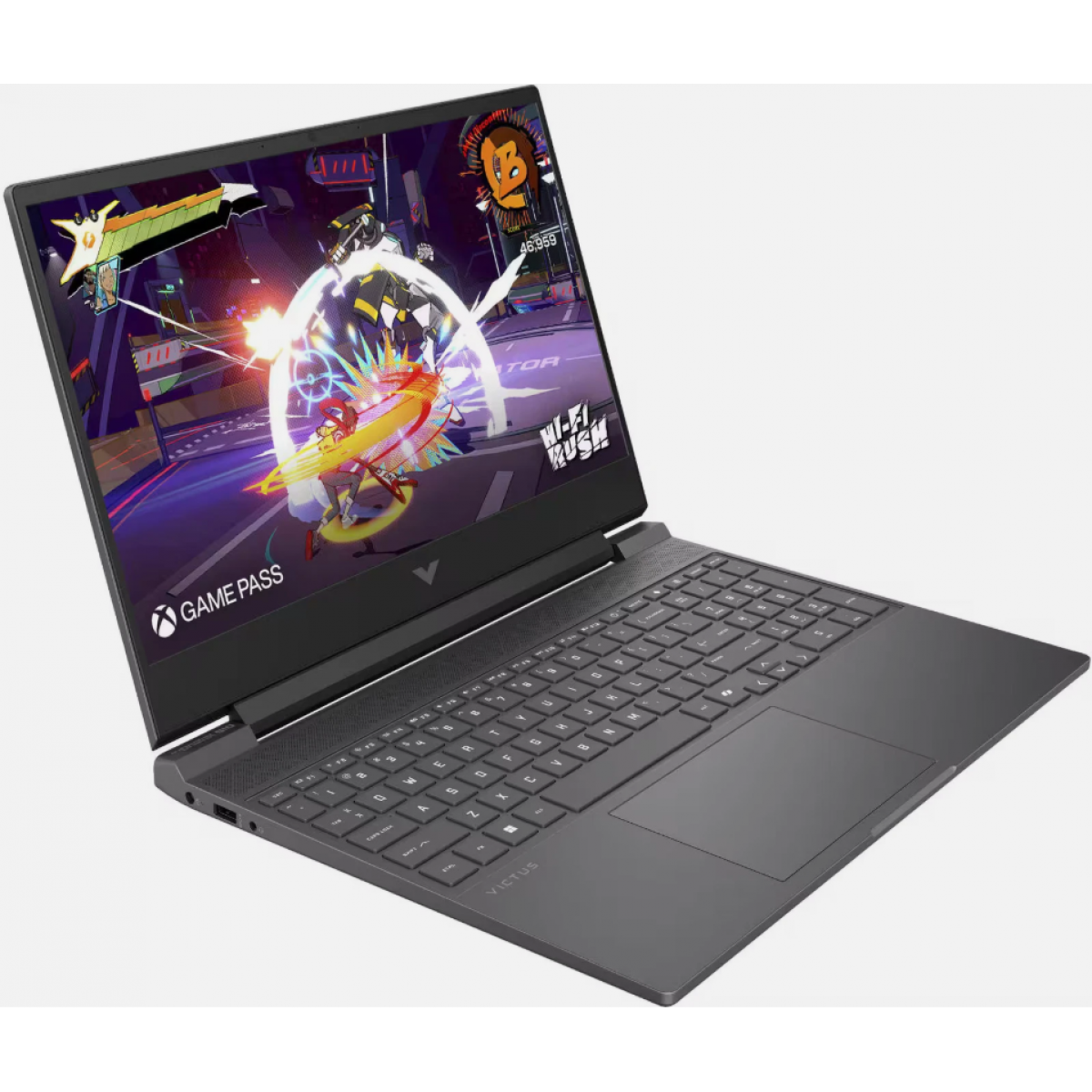 HP Victus 15-fb3093dx Gaming Laptop, 15.6" 144Hz FHD Display, AMD Ryzen 7 7445HS Upto 4.7GHz, 16GB RAM, 512GB SSD, NVIDIA GeForce RTX 4050, Backlit keys, Windows 11 Home - Mica Silver - Image 6