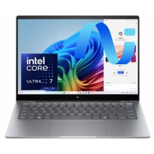 HP ProBook 4 G1i 14" Notebook AI PC Business Laptop, Intel® Core™ Ultra 7 255U, 16GB DDR5, 512 GB SSD, 14" FHD+ (1920 x 1200) IPS, Fingerprint - Pike Sliver Aluminum