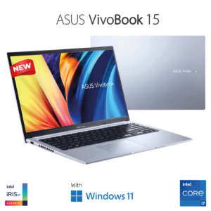 Laptop Asus Vivobook 15  X1502ZA | Intel Core i7-12700H 16GB DDR4 512GB SSD 15.6" FHD with Windows 11 Home | Icelight Silver