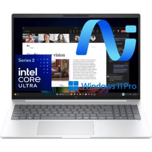 Laptop HP EliteBook 8 G1i AI-Enhanced Light & Powerful For Secure Enterprise Business, Intel Core™ Ultra 7 255U, 16GB DDR5, 16" IPS FHD+, Windows 11 Pro - Glacier silver