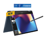 Asus Laptop Zenbook 14 Flip 360° touchscreen OLED 2.8K thin & light Core i5-1340P 13 Gen - Ponder Blue  / Windows 11 Home With Pen