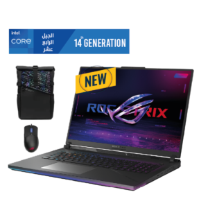 Laptop ASUS ROG Strix SCAR G18,| Intel® Core™ I9-14900HX | RTX 4090 16GB DDR6 64GB DDR5, 1TB SSD, 18-INCH 2.5K, 240HZ 2024 - Off Black 14th Generation