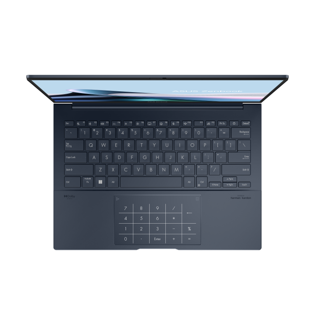 Asus Laptop Zenbook 14 OLED Intel® Core™ Ultra 9 Processor 185H - Series 1 | 14 OLED TouchScreen 3K thin & light | Ponder Blue | Windows 11 Home With Pen & Sleeve - Image 5