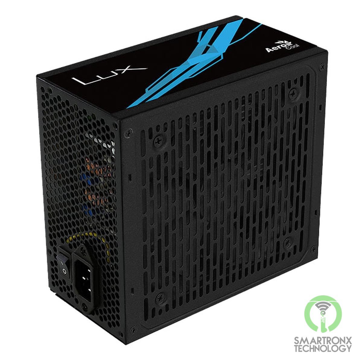 AeroCool LUX 550W 80 Plus Bronze Up To 88%+ Efficiency, Stylish & Elegant De