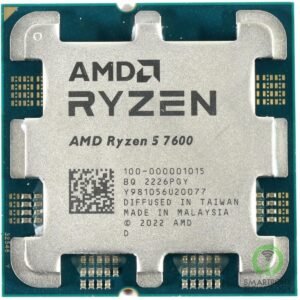 AMD RYZEN 5 7600 6-Core 3.8GHz (5.1 GHz Max Boost) 32MB Cache AM5 Desktop Proces