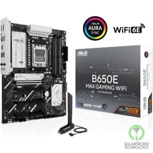 ASUS B650E MAX GAMING WIFI ATX AM5 Motherboard with Wi-Fi 6E & 2.5Gb Etherne