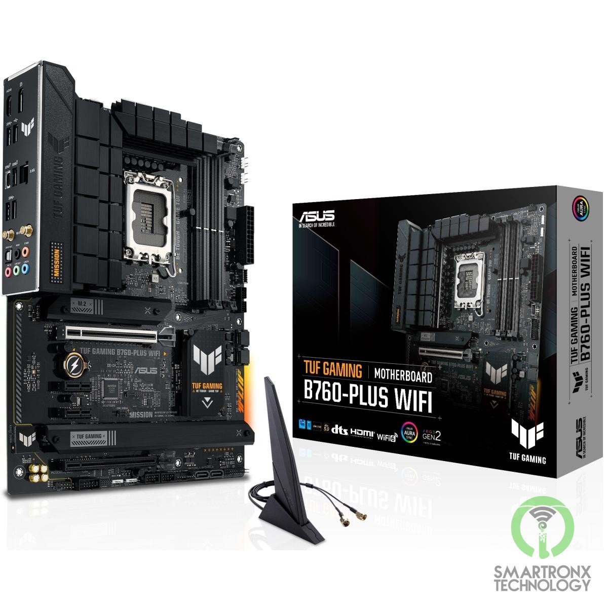 ASUS B760 TUF GAMING B760-PLUS (WIFI) Wi-Fi 6, Intel 13th 12th Series, LGA 1700/