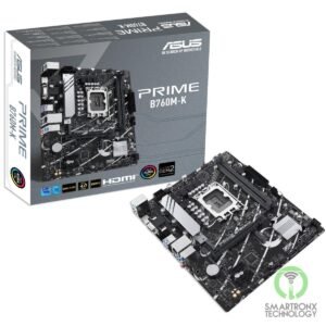 ASUS PRIME B760M-K DDR5 Intel 13th Gen Motherboard PCIe 4.0 2xM.2 2.5Gb Ethernet