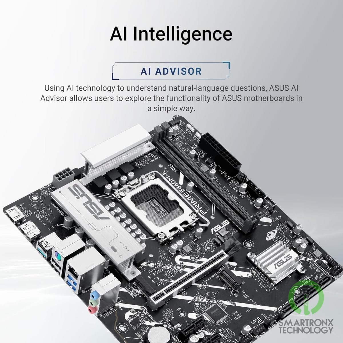 ASUS Prime B860M-K LGA 1851 Micro-ATX Motherboard LGA 1851 Micro-ATX Motherboard