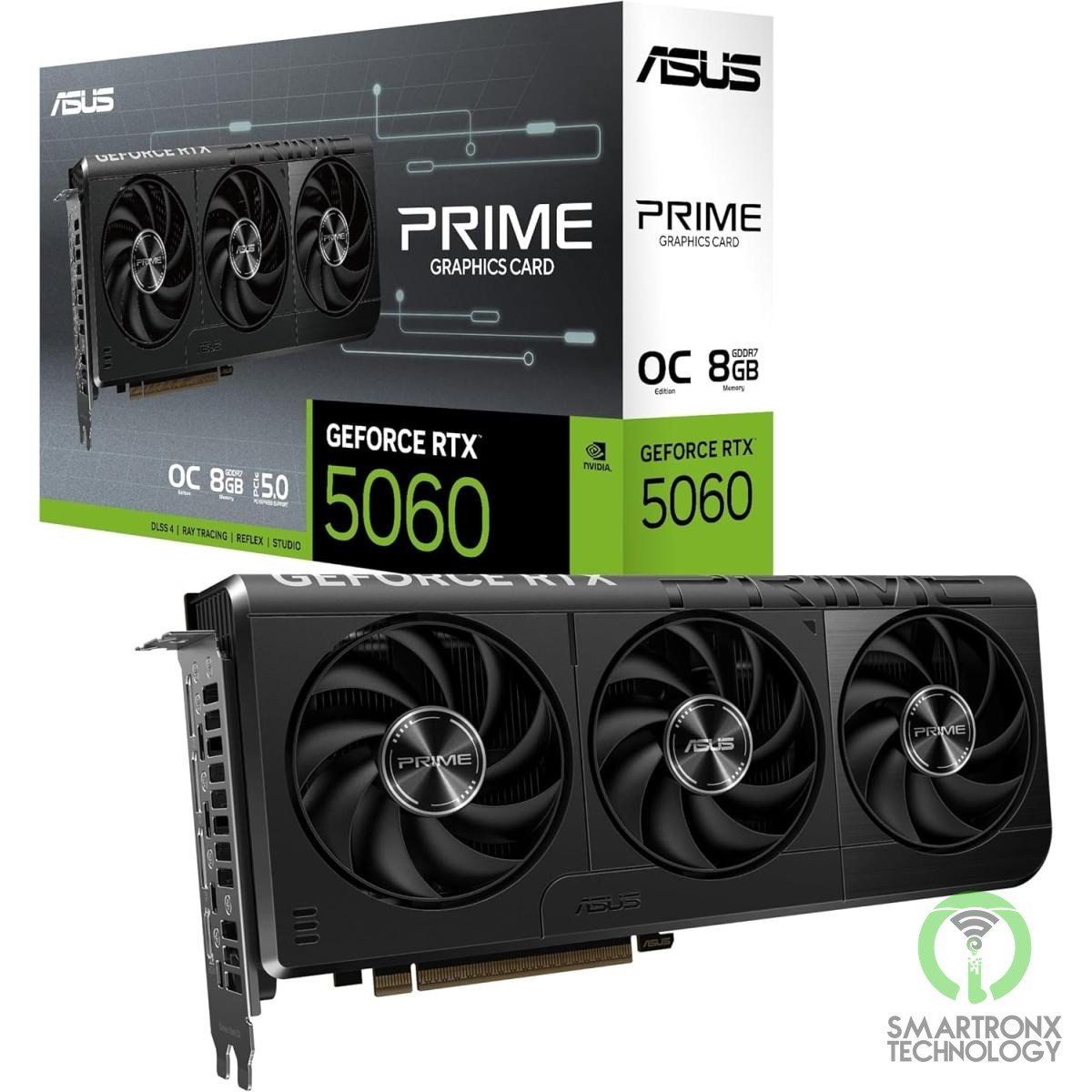 ASUS PRIME GeForce RTX 5060 OC Edition 8GB GDDR7 - Graphics Card