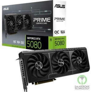 ASUS Prime GeForce RTX 5080 16GB GDDR7 OC Edition Gaming Graphics Card