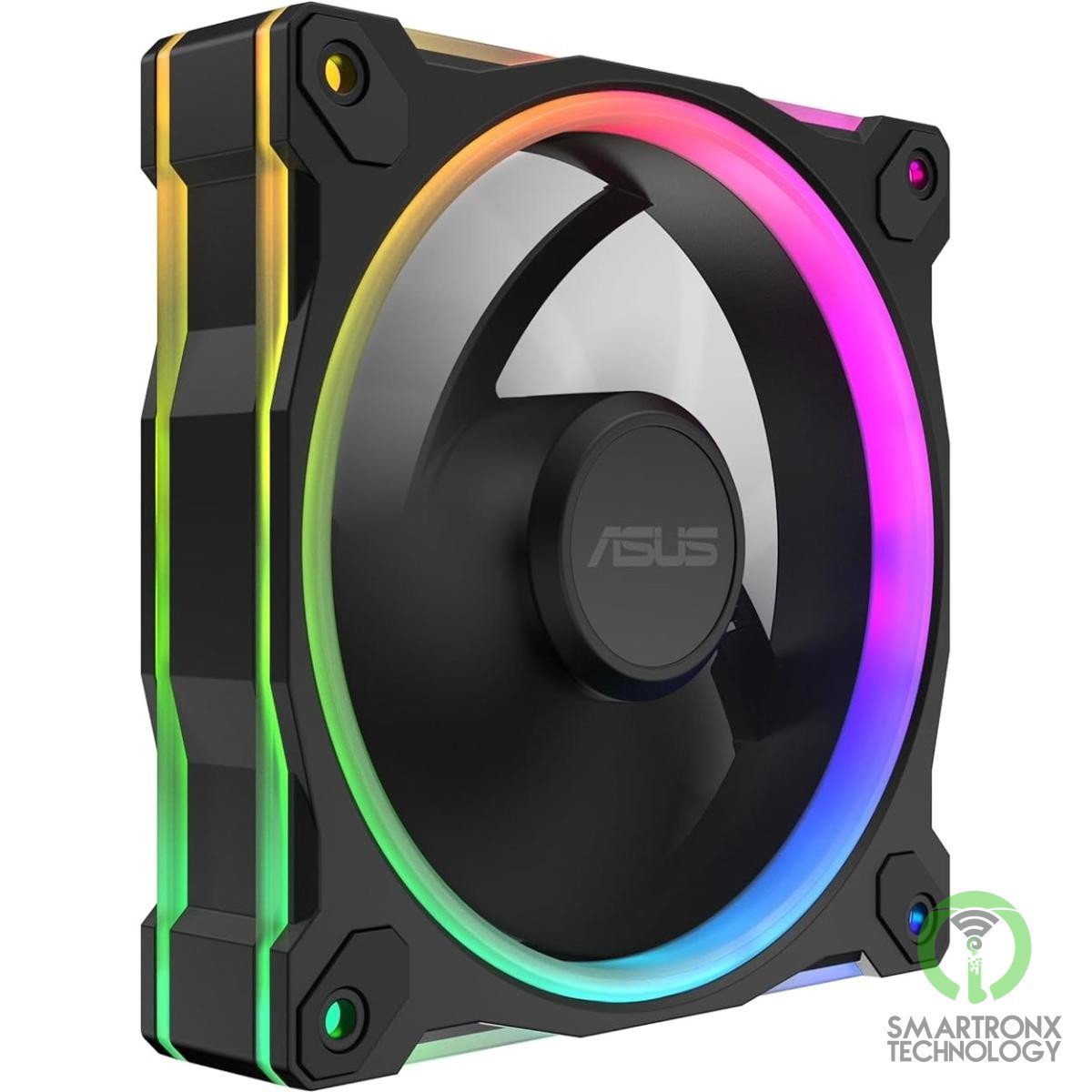 ASUS Prime MR120 aRGB Fan, 1600 RPM Fan Speed, 58 CFM Fan Airflow, Standard Blad
