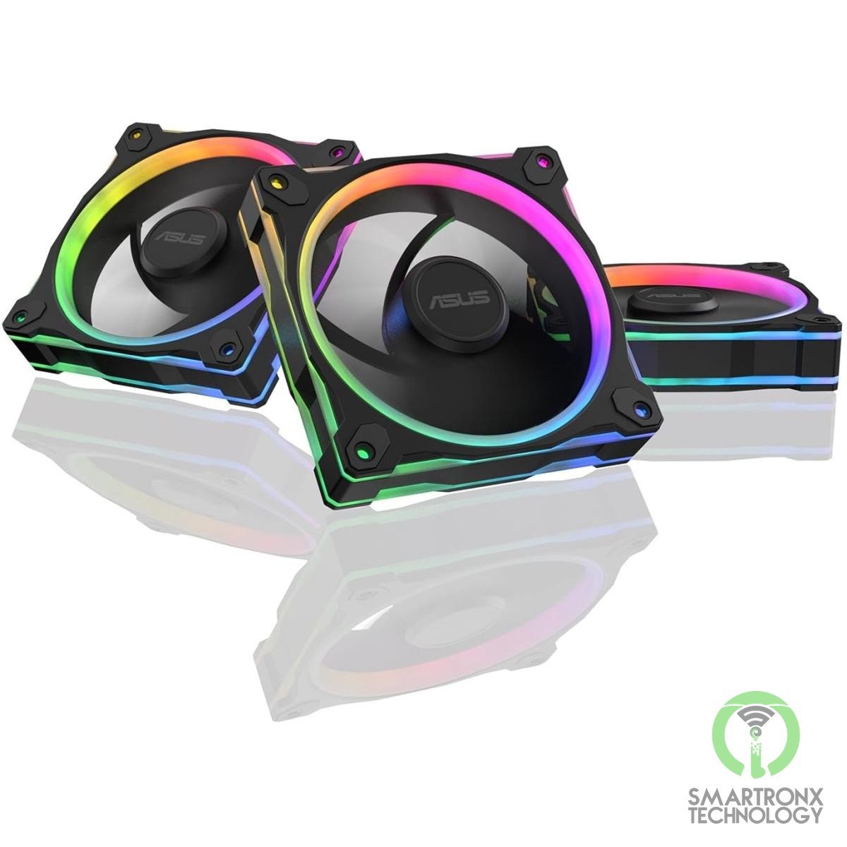 ASUS Prime MR120 aRGB Fan, 1600 RPM Fan Speed, 58 CFM Fan Airflow, Standard Blad