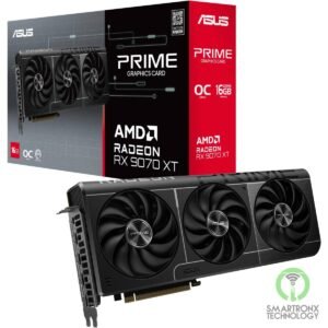 ASUS Prime Radeon RX 9070 XT OC Edition Graphics Card (PCIe 5.0, 16GB GDDR6, HDM