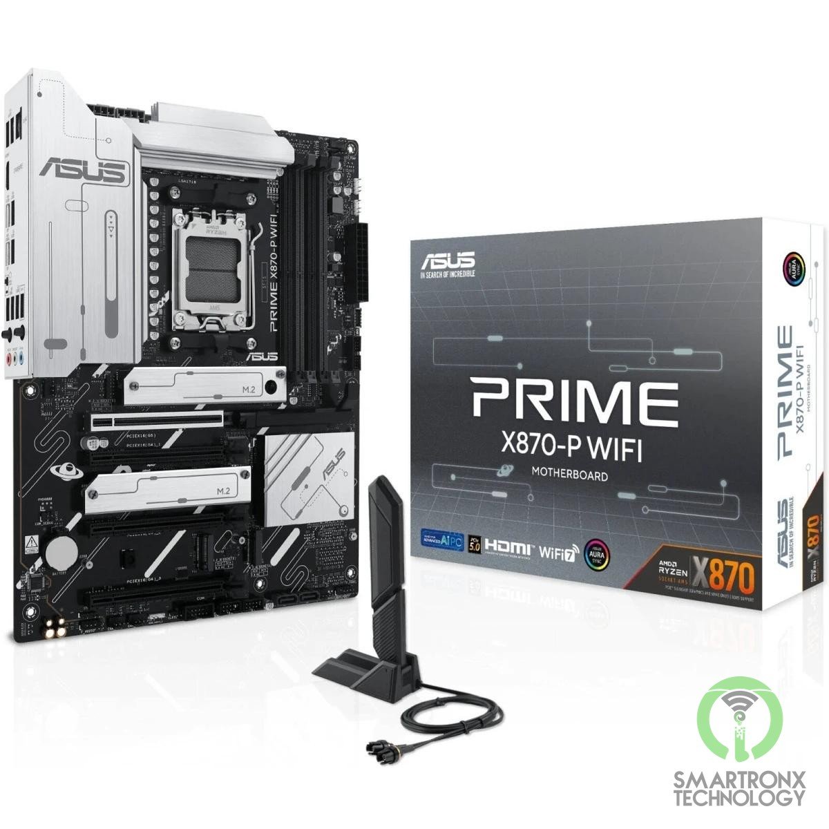 ASUS Prime X870-P GAMING WIFI (Wi-Fi 7) AMD RYZEN 7000 8000 9000 Series AM5/DDR5