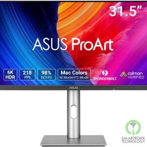 ASUS ProArt PA32QCV IPS 32” 6K Professional Monitor, 6K (6016 x 3384), 98% DCI-P