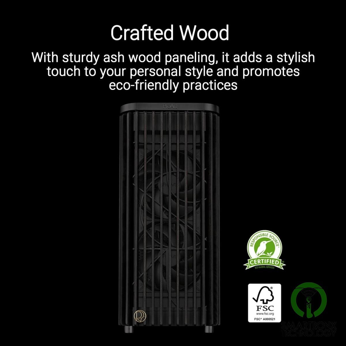 ASUS ProArt PA401 Wood Edition Metal Panel, 2x 160mm Pre-Installed Fans, Up to 2