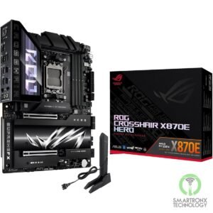 ASUS ROG CROSSHAIR X870E HERO, AMD AM5 Motherboard, DDR5 192GB Max Support EXPO,