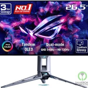 ASUS ROG PG27AQWP-W 27” 2K TrueBlack Glossy Tandem OLED , Dual Mode (4K 540Hz, H