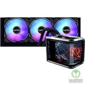 ASUS ROG Ryuo IV SLC 360 ARGB Liquid CPU Cooler, 6.67" AMOLED Display, 360mm Rad