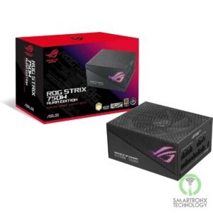 ASUS ROG Strix 750W Gold Aluminum Axial-tech Fan PCIe Gen 5.0 Fully Modular Powe