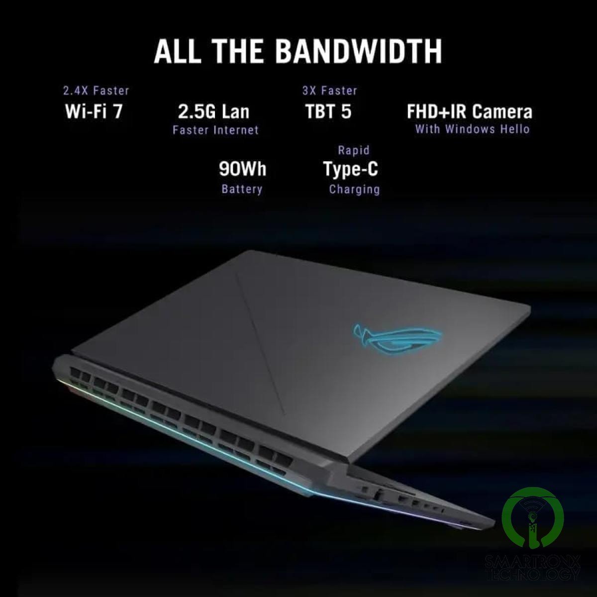 ASUS ROG Strix G18 (2025) G815JHR 14Gen Intel Core i7 14650HX 16-Cores w/ Nvidia