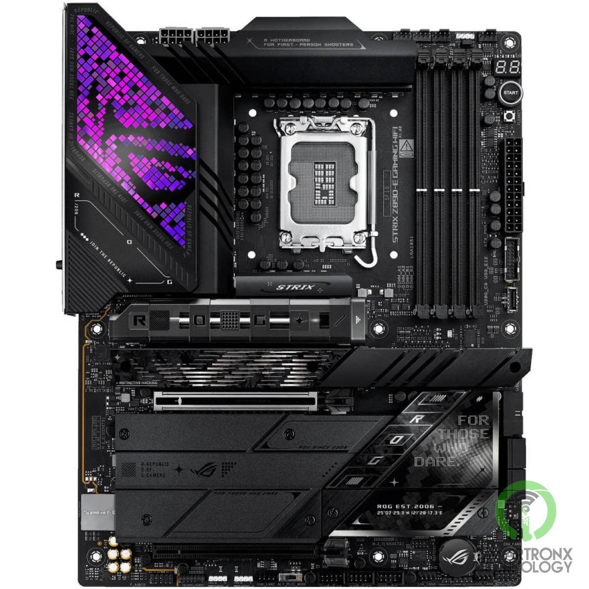 ASUS ROG Strix Z890-E Gaming Wi-Fi 7 Z890 DDR5 LGA 1851 Advanced AI PC-ready 7x