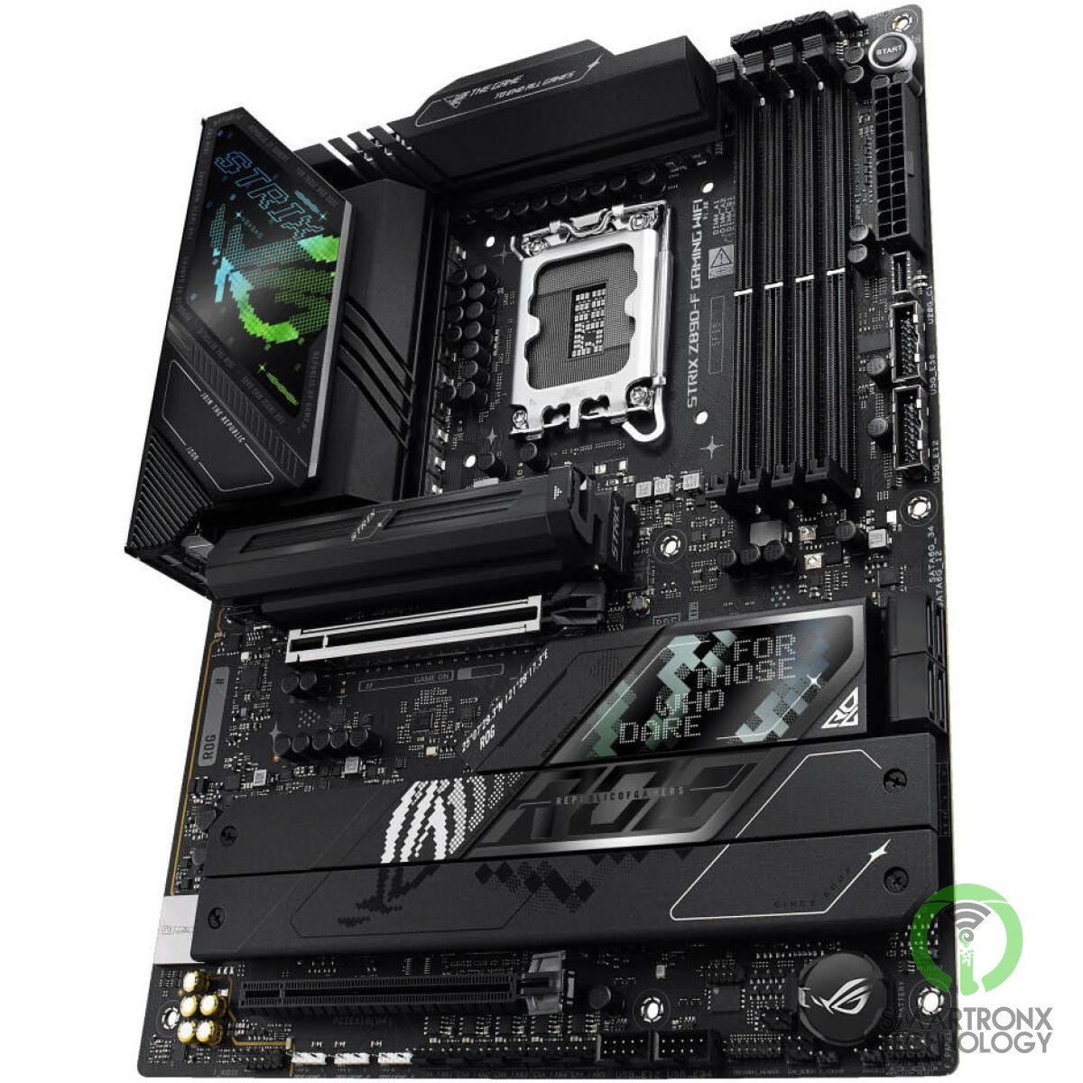 ASUS ROG Strix Z890-F Gaming Wi-Fi 7 Z890 DDR5 LGA 1851 Advanced AI PC-ready 5x