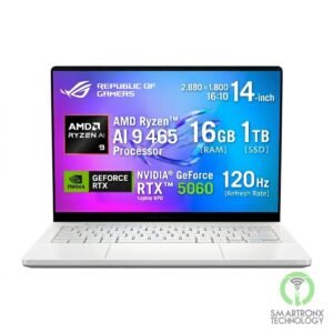 ASUS ROG Zephyrus G14 OLED Laptop – AMD Ryzen AI 9 465, NVIDIA RTX 5060 8GB GDDR