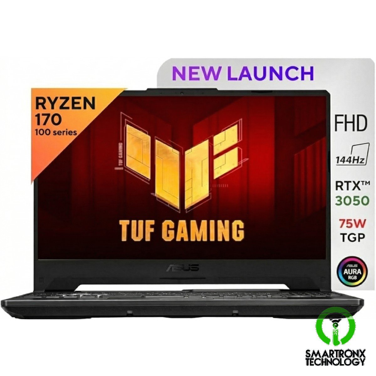 ASUS TUF Gaming A15 (2025) FA506NCQ NEW AMD Ryzen™ 7 170 8-Cores w/ Nvidia RTX 3