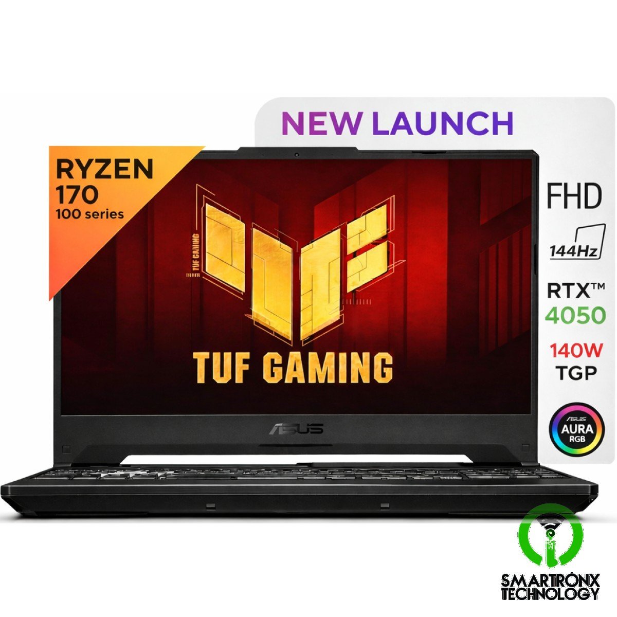 ASUS TUF Gaming A16 (2025) FA607NUQ NEW AMD Ryzen 7 100-Series 170 8-Cores w/ Nv