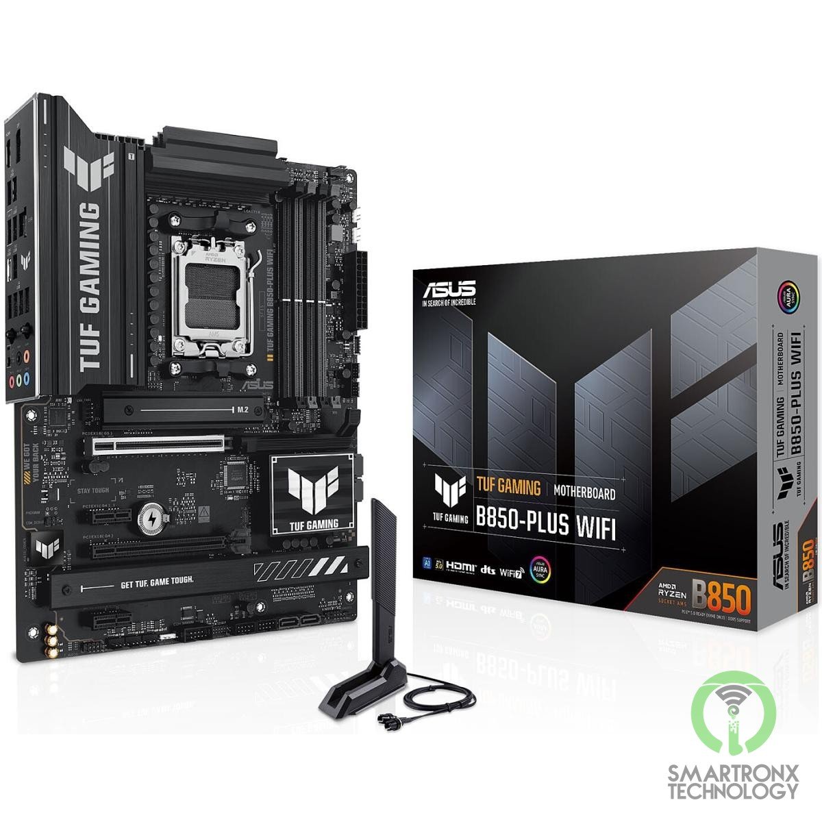 ASUS TUF GAMING B850-PLUS WIFI (Wi-Fi 7) AMD RYZEN 7000 8000 9000 Series AM5/DDR