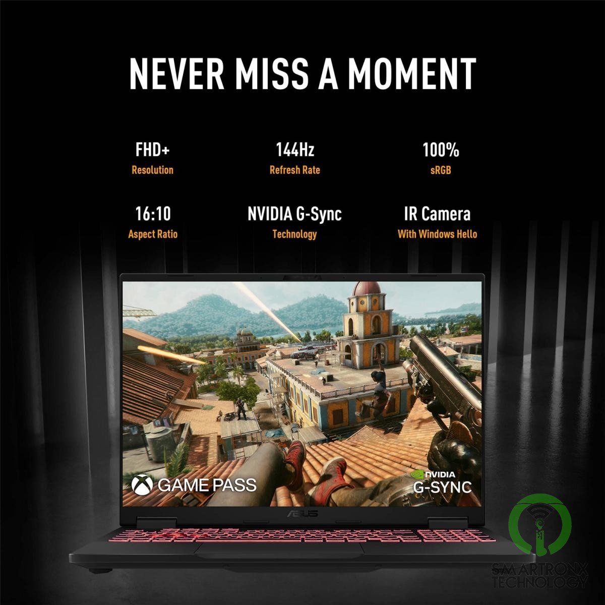 ASUS TUF Gaming F18 (2025) FA808UH NEW AMD Ryzen 7 260 8-Cores w/ Nvidia RTX 505
