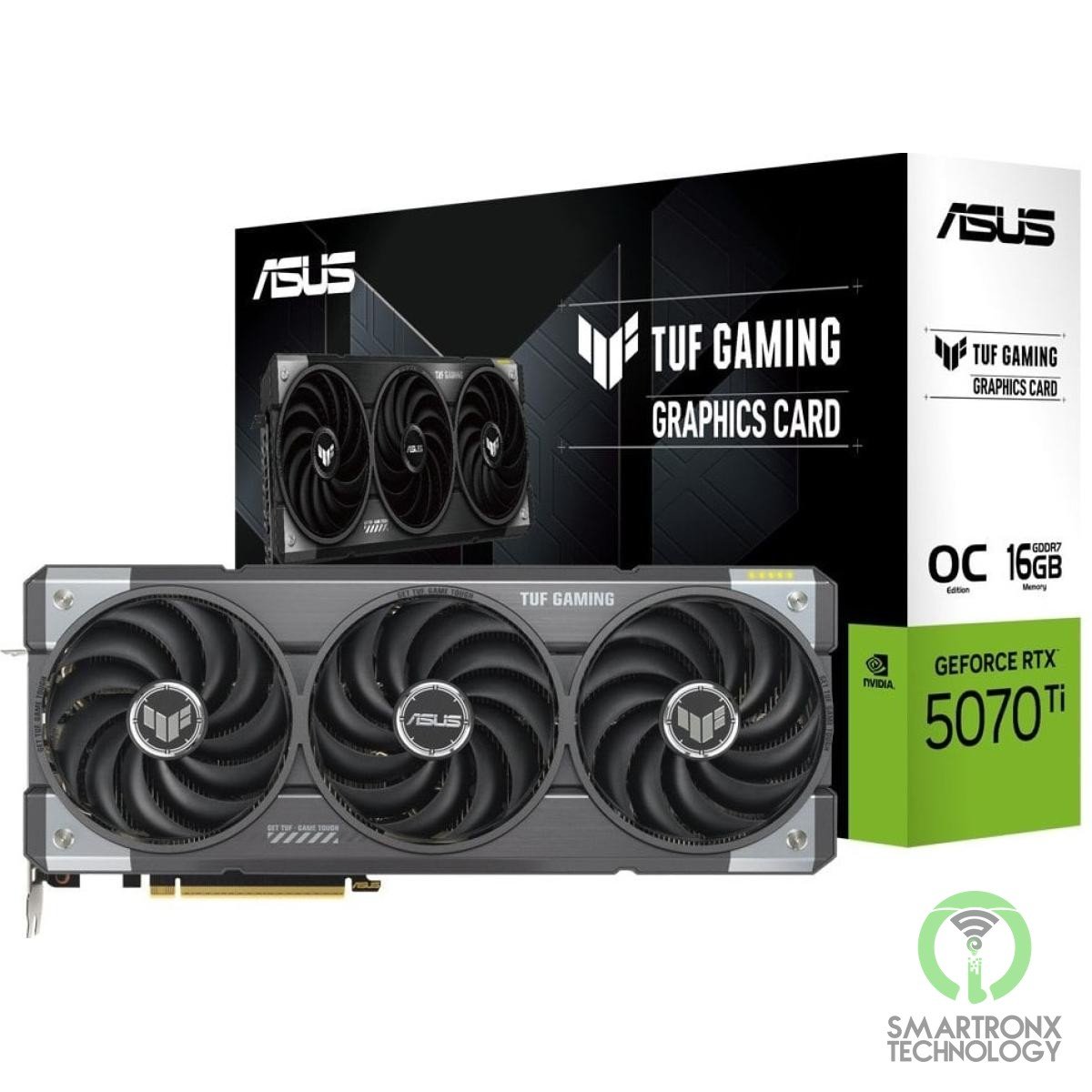 ASUS TUF Gaming GeForce RTX 5070 Ti OC Edition 16GB GDDR7 Graphics Card