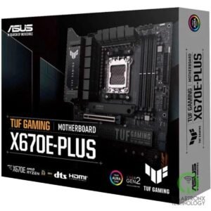 ASUS TUF Gaming X670E-PLUS DDR5 AM5 Ryzen 7000 PCIe 5.0 4x M.2 Slots 2.5 Gb LAN