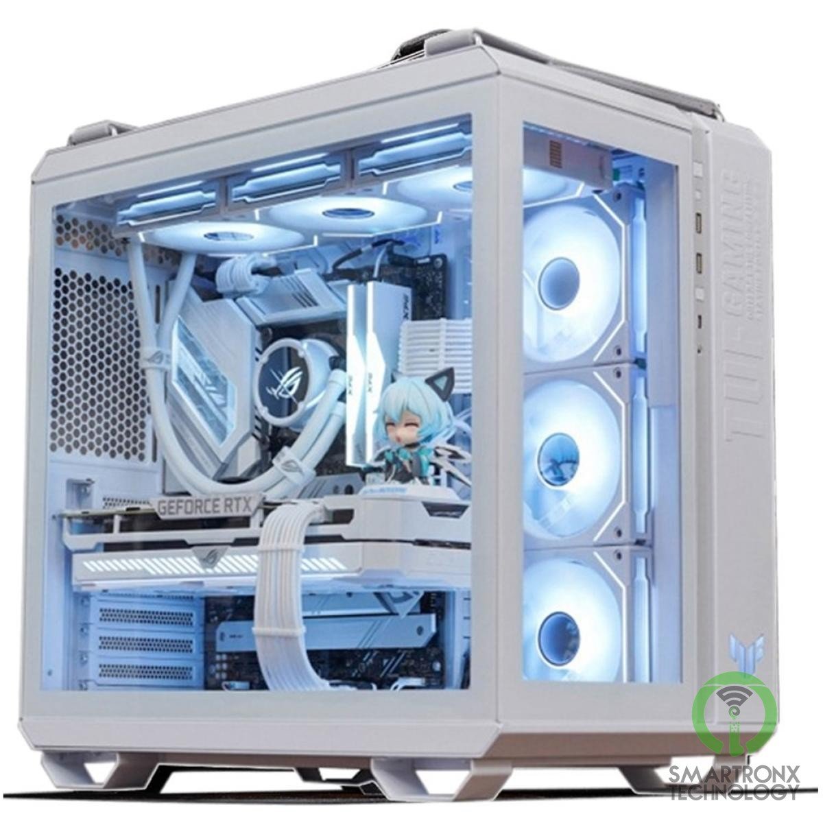 ASUS TUF GT502 Mid Tower Dual Chamber Design Independent Cooling Zones for The C