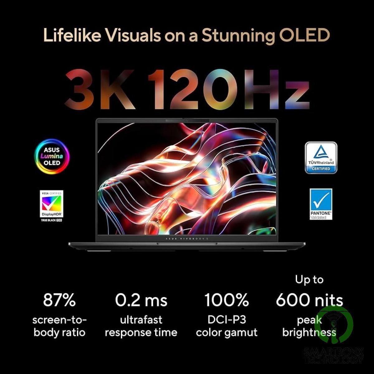ASUS Vivobook S 15 (2025) D5506WA Super AI. Stunning Style AMD Ryzen AI 9 365 10