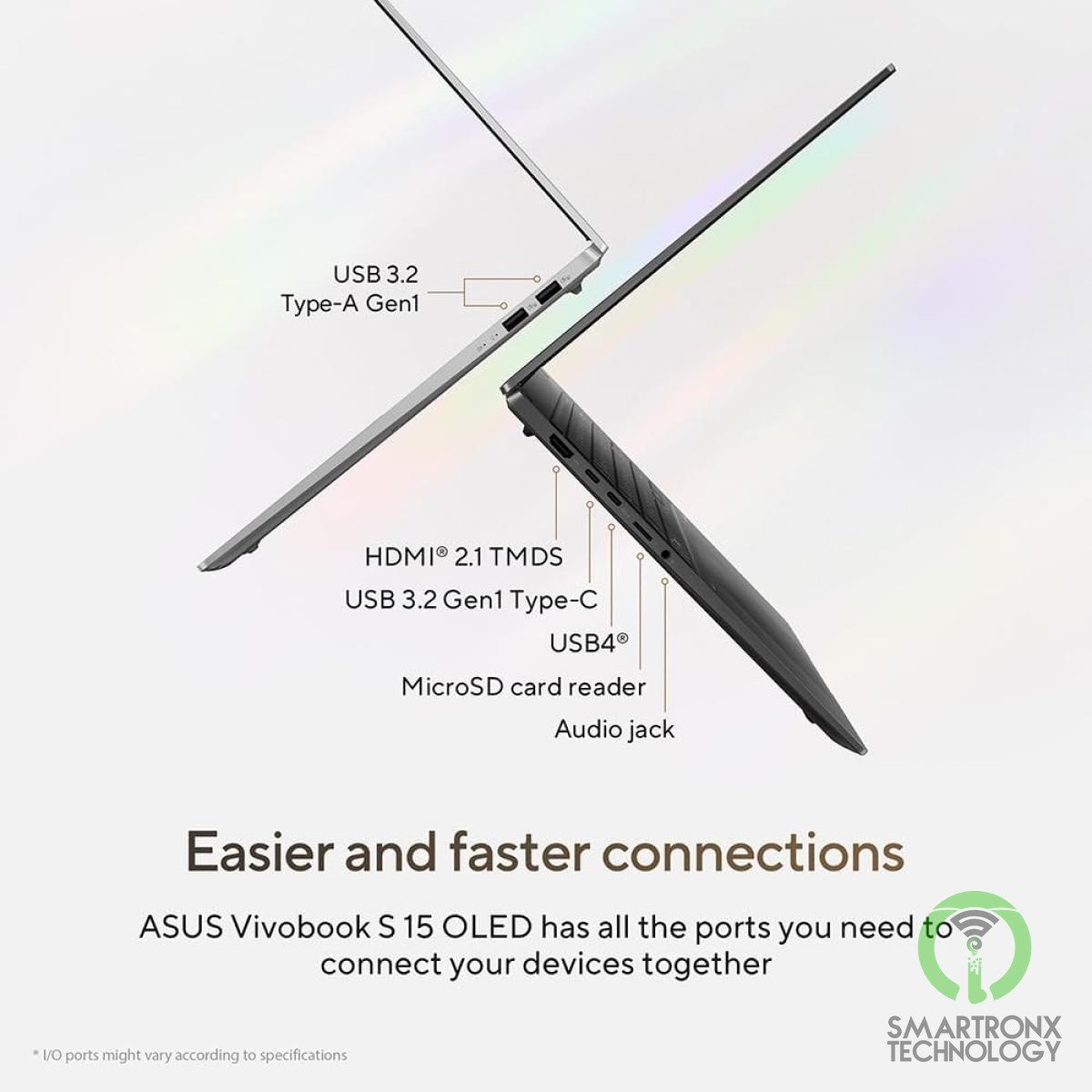ASUS Vivobook S 15 (2025) D5506WA Super AI. Stunning Style AMD Ryzen AI 9 365 10