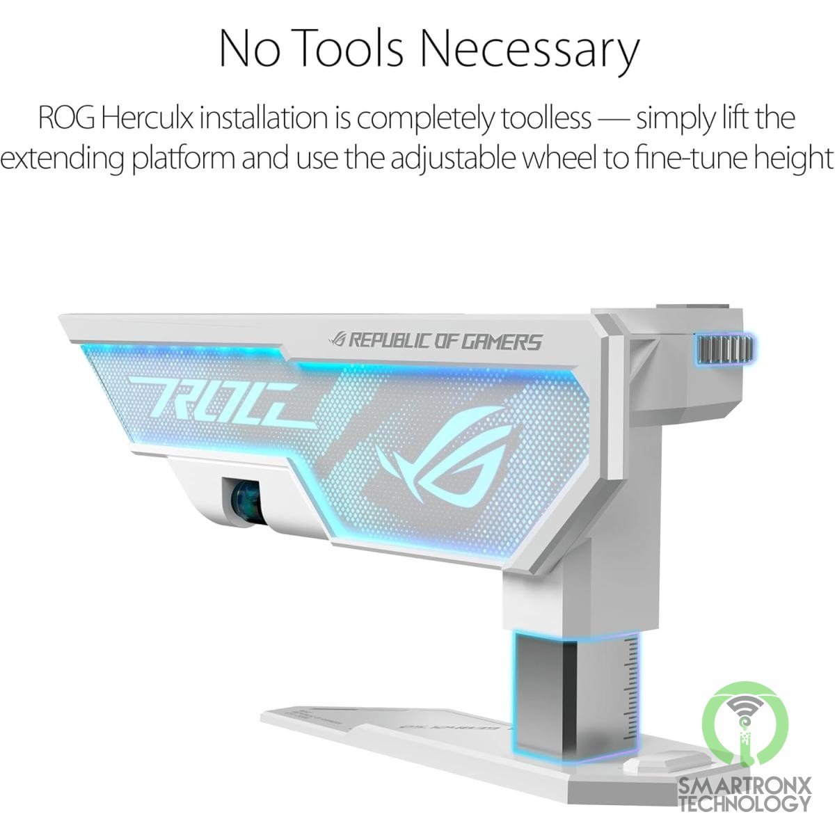 Asus XH01 ROG Herculx Graphics Card Holder Toolless Mount Zinc Alloy Structure H