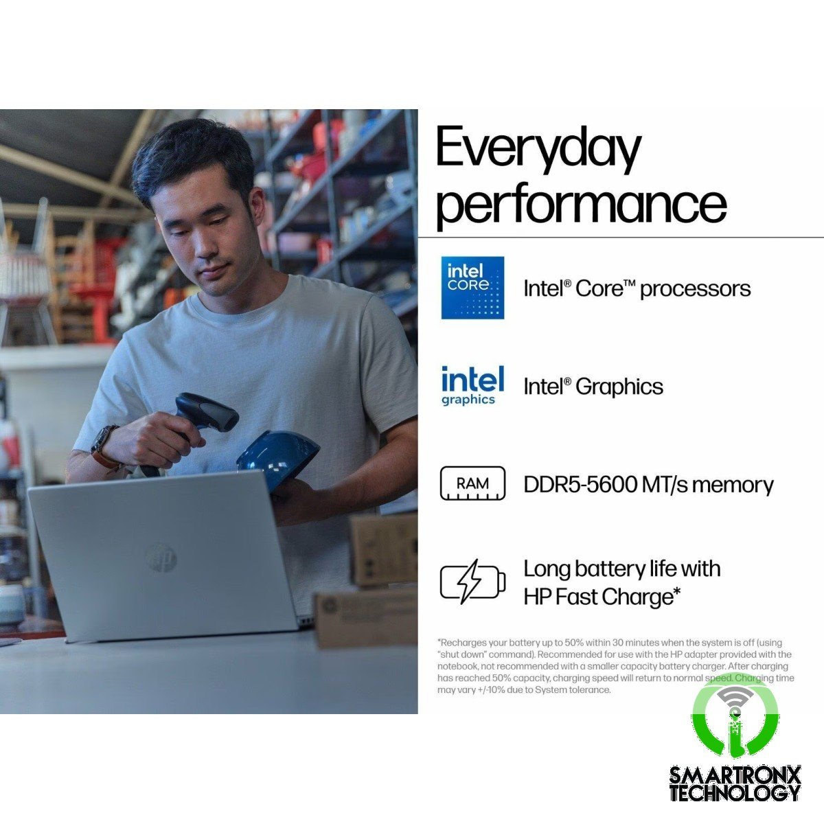 Business Laptop HP ProBook 4 G1iR 16 AI Notebook PC, Intel® Core™ 7 150U, 16GB D