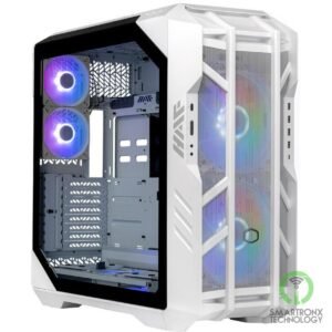 COOLER MASTER HAF 700 ARGB (White) Full-Tower Mesh Tempered Glass Gaming Case w/