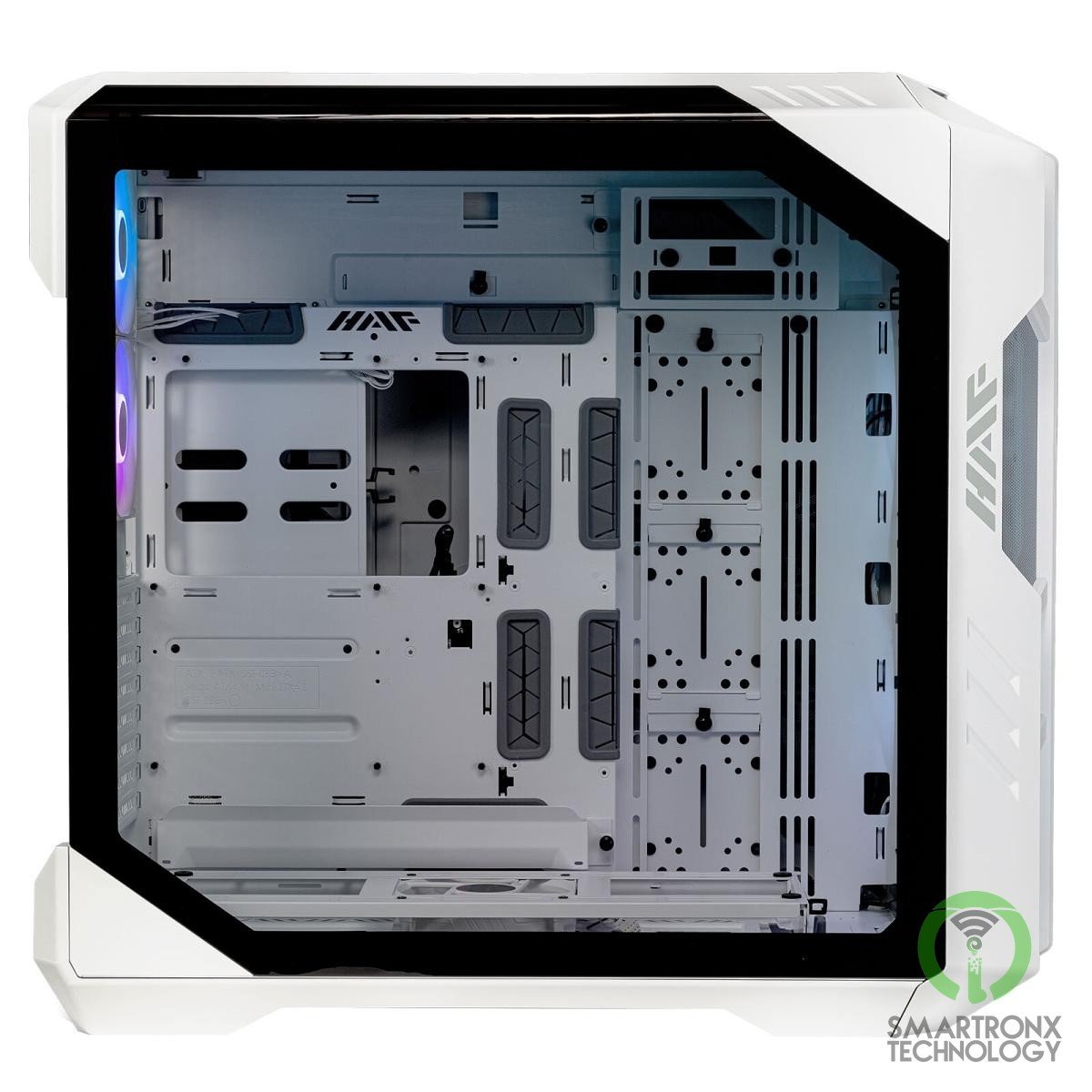 COOLER MASTER HAF 700 ARGB (White) Full-Tower Mesh Tempered Glass Gaming Case w/