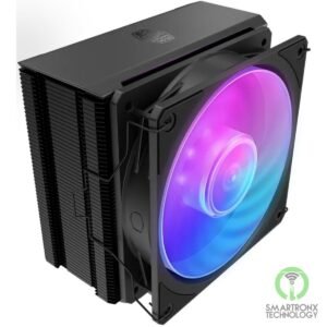 Cooler Master Hyper 212 3DHP Black ARGB CPU Air Cooler, Single Tower w/ 4 Heat P